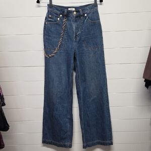 Cult Gaia Wide Leg Jeans Womens Size 24 /00